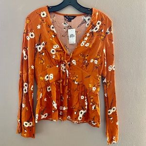 Women's Floral Blouse
